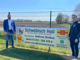 Neuer Bandenwerbepartner